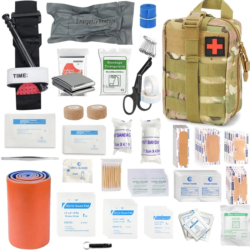 Trousse De Premiers Secours De Voyage 156 Pièces - NomadLite