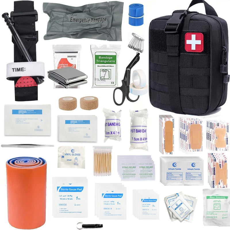 Trousse De Premiers Secours De Voyage 156 Pièces - NomadLite