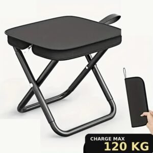 Tabouret de sac à dos pliable, Portable